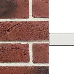 Угловой декоративный кирпич Redstone Кронштадт KR-62/U, 230*105*66 мм