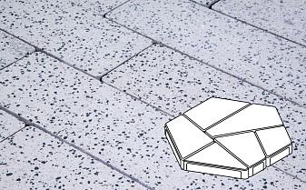 Плитка тротуарная Готика, Granite FINO, Полигональ, Покостовский, 893*780*80 мм
