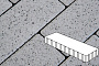 Плитка тротуарная Готика, Granite FERRO, Плита, Белла Уайт, 500*125*100 мм