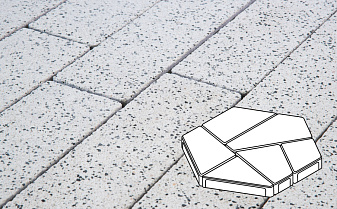 Плитка тротуарная Готика, City Granite FINERRO, Полигональ, Покостовский, 893*780*80 мм