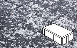 Плитка тротуарная Готика, City Granite FINO, Брусчатка В.2.П.10/Г.2.П.10, Диорит, 200*100*100 мм