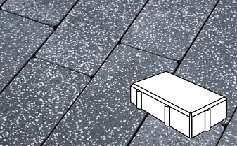 Плитка тротуарная Готика, Granite FINO, Брусчатка, Суховязский, 200*100*80 мм