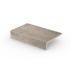 Клинкерная ступень прямой угол Stroeher Zoe 972 taupe 294х175х52х10 мм