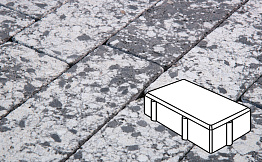 Плитка тротуарная Готика, City Granite FINERRO, Брусчатка В.2.П.8, Диорит, 200*100*80 мм