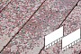 Плитка тротуарная Готика, City Granite FINERRO, Плита AI, Сансет, 700*500*80 мм