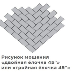 Плитка тротуарная Прямоугольник (Ла-Линия) Б.2.П.8 гладкий коричневый 200*100*80 мм
