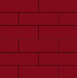 Плитка тротуарная SteinRus Гранада Б.7.П.8 гладкая, винный, 600*200*80 мм