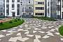 Плитка тротуарная Оригами 4Фсм.8 гладкий серый