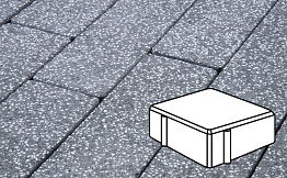 Плита тротуарная Готика Granite FINERRO, квадрат, Суховязский 100*100*80 мм