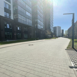 Плитка тротуарная Старый город Б.1.Ф.6см гладкий серый