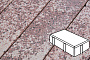 Плитка тротуарная Готика, City Granite FINERRO, Брусчатка, Сансет, 200*100*100 мм