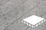 Плитка тротуарная Готика, City Granite FINO, Квадрат, Цветок Урала, 400*400*100 мм
