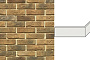 Декоративный кирпич White Hills Лондон брик угловой элемент цвет 300-45