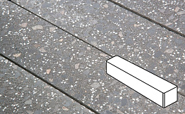 Плитка тротуарная Готика, Granite FINO, Ригель, Ильменит, 360*80*100 мм