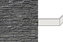 Угловой искусственный камень для навесных вентилируемых фасадов White Hills Каскад Рейндж F239-85
