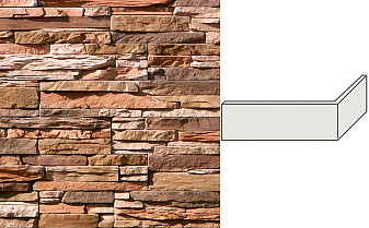 Облицовочный камень White Hills Кросс Фелл угловой элемент цвет 102-95