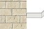 Угловой декоративный кирпич для навесных вентилируемых фасадов левый White Hills Шеффилд цвет F430-15