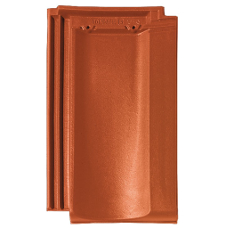 Керамическая черепица рядовая TONDACH Bolero natural red, натуральный красный
