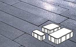 Плитка тротуарная Готика, City Granite FINO, Новый Город, Амфиболит, 260/160/100*160*80 мм