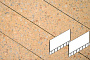 Плитка тротуарная Готика, Granite FINO, Плита AI, Павловское, 700*500*80 мм