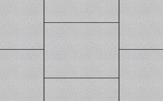 Плитка тротуарная Квадрум Б.5.К.6 гладкий белый 500*500*60 мм