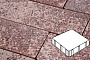 Плитка тротуарная Готика, City Granite FINO, Квадрат, Сансет, 300*300*100 мм