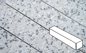Плитка тротуарная Готика, City Granite FINERRO, Ригель, Грис Парга, 360*80*100 мм