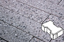Плитка тротуарная Готика, Granite FINERRO, Катушка, Галенит, 200*165*60 мм