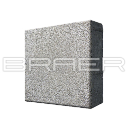 Плитка тротуарная BRAER Сити Color мрамор, 300*300*80 мм