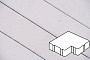 Плитка тротуарная Готика Profi, Калипсо, кристалл, частичный прокрас, б/ц, 200*200*60 мм