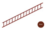 Модульная лестница Orima, 4,2 м, красный