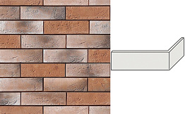 Угловой декоративный кирпич для навесных вентилируемых фасадов White Hills Норвич брик F371-55