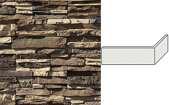 Облицовочный камень White Hills Кросс Фелл угловой элемент цвет 101-25