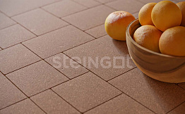 Плитка тротуарная Steingot Моноцвет, Бавария, коричневый, толщина 60 мм