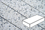 Плитка тротуарная Готика, Granite FINERRO, Картано Гранде, Грис Парга, 300*200*60 мм