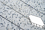 Плитка тротуарная Готика, City Granite FINO, Зарядье, Грис Парга, 600*400*100 мм