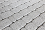 Плитка тротуарная Классико Б.2.КО.6 Стоунмикс бело-чёрный