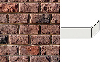 Облицовочный камень White Hills Шеффилд угловой элемент цвет 437-45, 6,5*17,5; 2,5*12,5 см