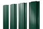 Штакетник Прямоугольный Drap TX RAL 6005 зеленый мох