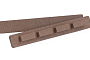 Заглушка для террасной доски Polivan Group SINGARAJA, коричневый, 140*20*18 мм
