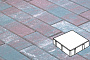 Плитка тротуарная Готика Natur, Квадрат, Сатурн, 150*150*60 мм