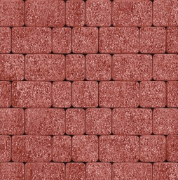 Плитка тротуарная SteinRus Инсбрук Альт Б.1.Фсм.6, Old-age, красный, толщина 60 мм
