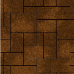 Плитка тротуарная SteinRus Инсбрук Альпен Б.7.Псм.6, Native, ColorMix Бомонт, толщина 60 мм