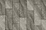 Плитка тротуарная Прямоугольник (Ла-Линия) Б.12.П.8 Листопад гранит Антрацит, 750*250*80 мм