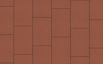 Плитка тротуарная Прямоугольник (Ла-Линия) Б.14.П.8 гладкий красный, 750*500*80 мм