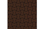 Плитка тротуарная SteinRus Пиксель В.36.Ф.8 гладкая, коричневый, 195*140*80 мм