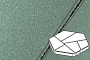 Плитка тротуарная Готика Profi, Полигональ, зеленый, частичный прокрас, б/ц, 893*780*80 мм