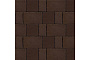 Плитка тротуарная SteinRus Старый город Б.2.Фсм.6, гладкая, коричневый, толщина 60 мм