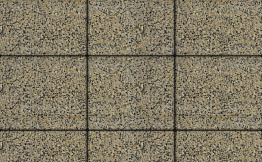 Плитка тротуарная Квадрум Б.5.К.6 Гранит+ желтый с черным 500*500*60 мм