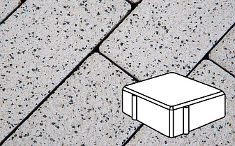 Плитка тротуарная Готика Granite FERRO, квадрат, Покостовский 200*200*60 мм